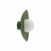 Бра, настенный светильник TK Lighting 10935 Slate G9 1x8W IP20 зеленый