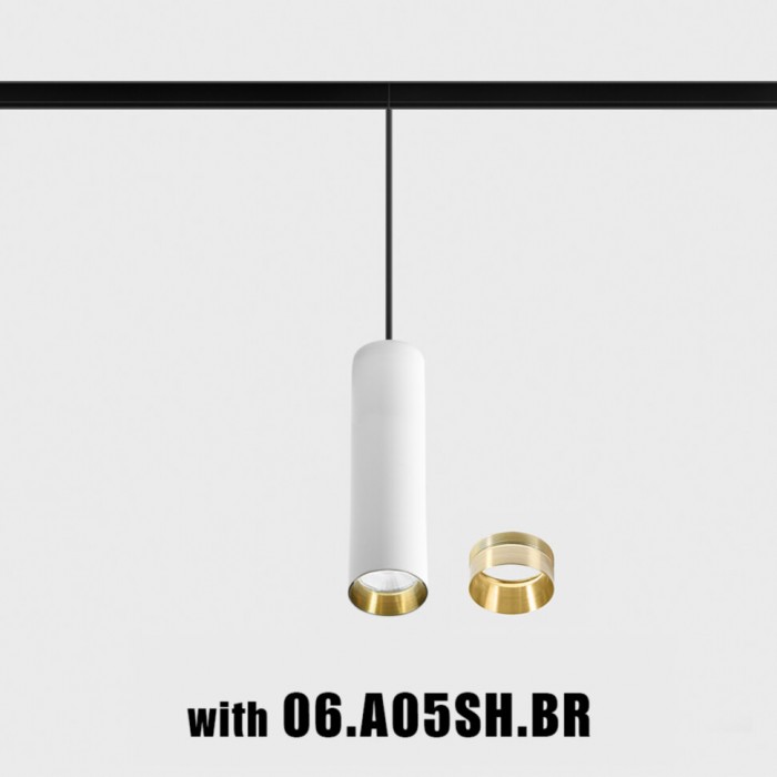 Магнитный трековый светильник LTX 06.0521.19.930.WH.2G In_Line Tub M P 200, 10.8 Вт, 1280 лм, 3000K