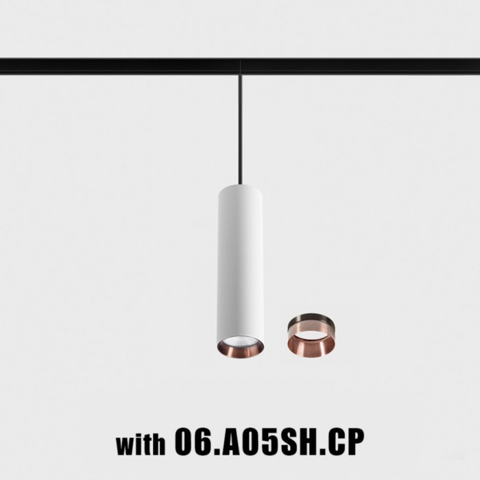 Магнитный трековый светильник LTX 06.0521.19.930.WH.2G In_Line Tub M P 200, 10.8 Вт, 1280 лм, 3000K