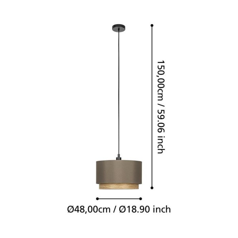 Підвісний світильник Eglo 390118 MARCHENA Lampa wisz?ca