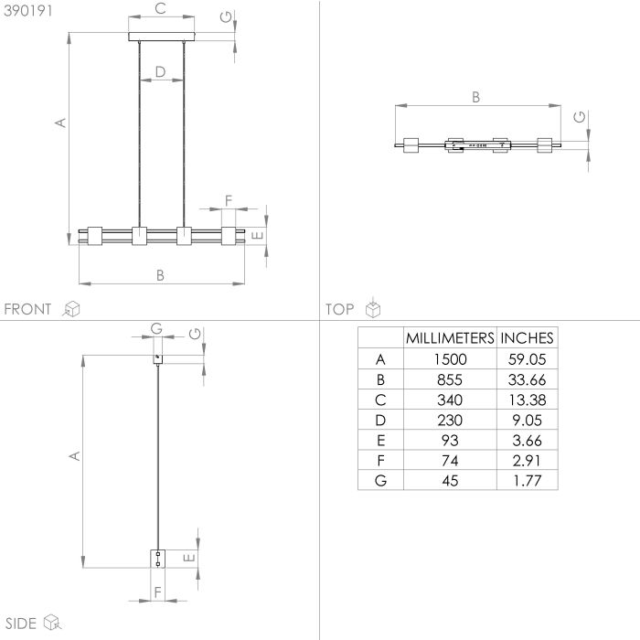 Подвесной светильник Eglo 390191 LEVANTARA Lampa wisz?ca