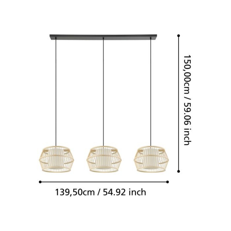 Підвісний світильник Eglo 390234 MONTERROSO pendant light
