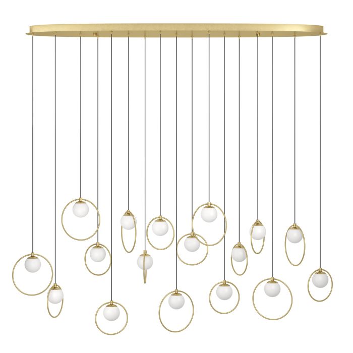 Підвісний світильник Eglo 390348 PORTOCOLOM Lampa wisz?ca, 3 Вт, 5950 лм, 3000К