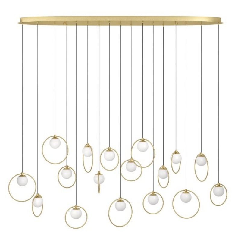 Підвісний світильник Eglo 390348 PORTOCOLOM Lampa wisz?ca, 3 Вт, 5950 лм, 3000К