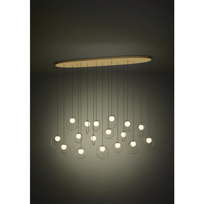 Підвісний світильник Eglo 390348 PORTOCOLOM Lampa wisz?ca, 3 Вт, 5950 лм, 3000К