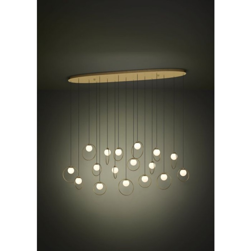 Підвісний світильник Eglo 390348 PORTOCOLOM Lampa wisz?ca, 3 Вт, 5950 лм, 3000К