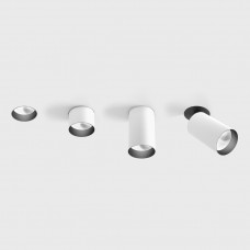 Потолочный светильник встраиваемый LTX TUB M INT, D52mm, L90mm, H124mm, LED 9W, 4000К, белый (01.0592.9.940.WH)