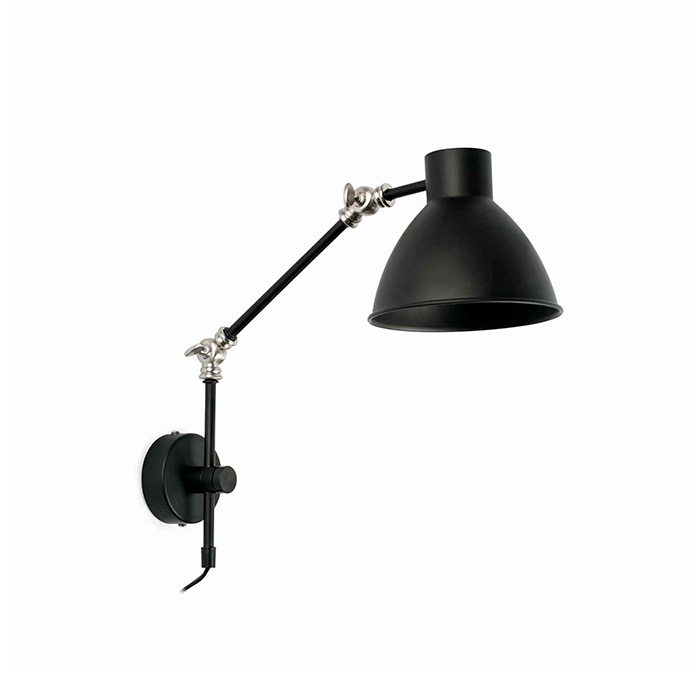 Бра - Faro 40070 CELIA Black wall lamp