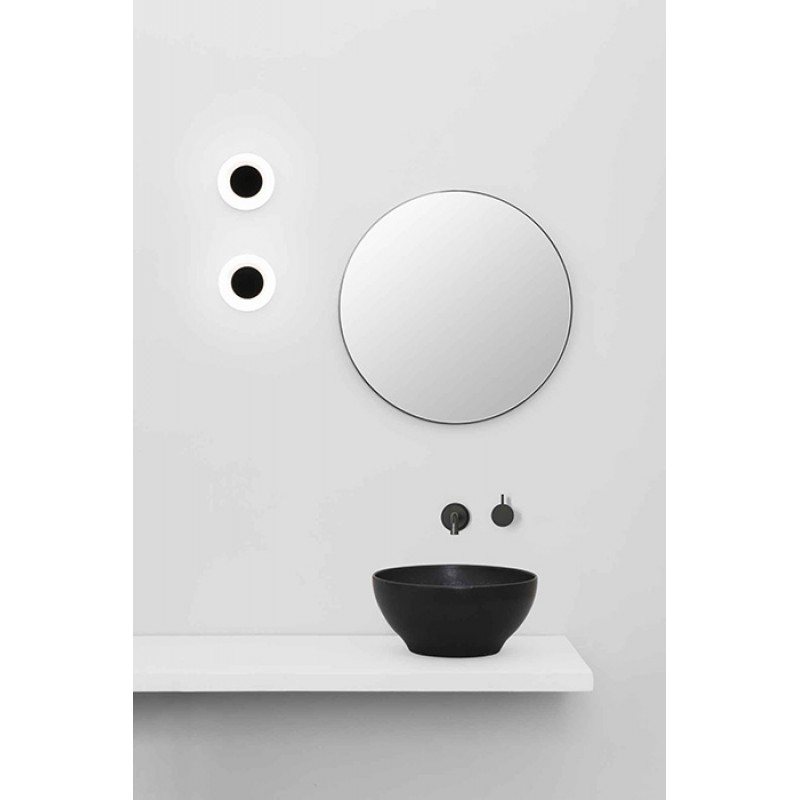 Бра - Faro 40093 MOY Black wall/ceiling lamp, 4 Вт, 220 лм, 3000K