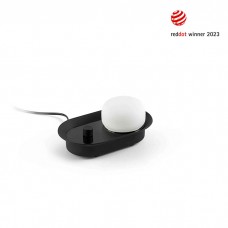 Настольная лампа Faro 40102 Maya Black wall lamp, 8 Вт, 580 лм, 2700K