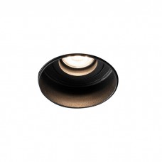 Точковий світильник Faro 40111 Hyde R Black orientable round recessed lamp without frame