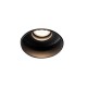 Точковий світильник Faro 40111 Hyde R Black orientable round recessed lamp without frame
