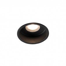 Точковий світильник Faro 40115 Hyde R Black round recessed lamp