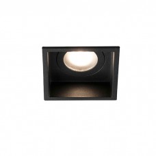 Точковий світильник Faro 40117 Hyde SQ Black square recessed lamp