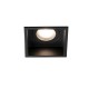 Точковий світильник Faro 40117 Hyde SQ Black square recessed lamp