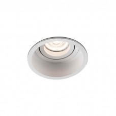 Точковий світильник Faro 40118 Hyde R White orientable round recessed lamp