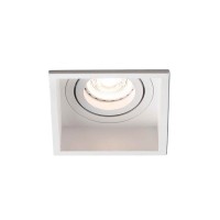 Точковий світильник Faro 40120 Hyde SQ White orientable square recessed lamp