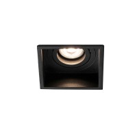 Точковий світильник Faro 40121 Hyde SQ Black orientable square recessed lamp