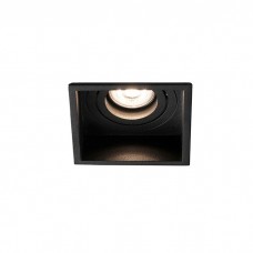 Точковий світильник Faro 40121 Hyde SQ Black orientable square recessed lamp
