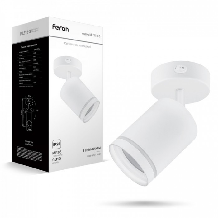 Спот - Feron 40148 ML318-S
