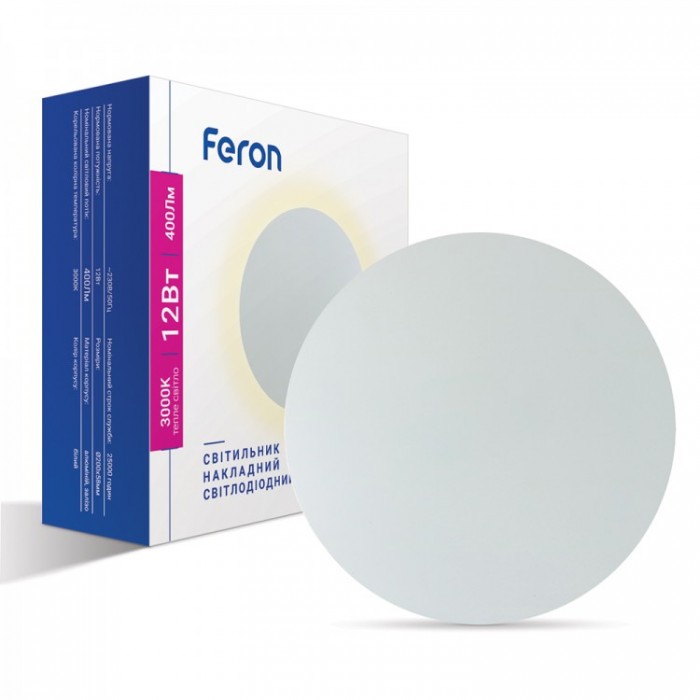 Настенный светильник Feron 40172 AL8110, 12 Вт, 400 лм, 3000K