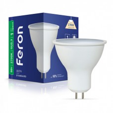 Светодиодная лампа Feron 40184 LB-216, MR16 8W 2700К GU5.3, 120°