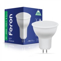 Лампа світлодіодна Feron 40185 LB-216, MR16 8W 4000К GU5.3, 120°