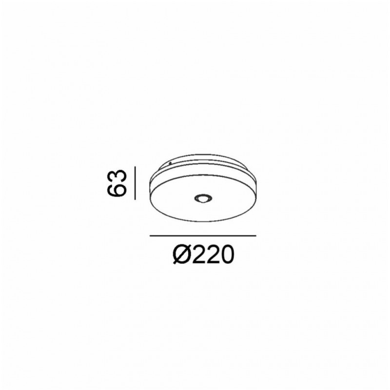 Потолочный светильник LTX 02.2255.15.930/940.WH.S Flat R1 Smart, 15 Вт, 1120 лм, 3000K/4000K