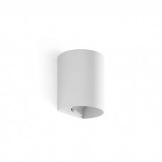 Настенный светильник Faro 40522 Sole Wall Light Round White Smooth 1xgu10