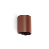 Настенный светильник Faro 40525 Sole Wall Light Round Terracotta Smooth 1xgu10