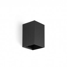 Настенный светильник Faro 40535 Lune Wall Light Square Black Strutted 1xgu10