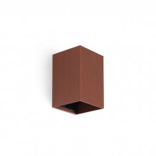 Настенный светильник Faro 40537 Lune Wall Light Square Terrakotta Strutted 1xgu10