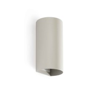 Настінний світильник Faro 40540 Sole Wall Light Round Grey Smooth 2xgu10