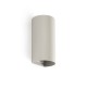 Настенный светильник Faro 40540 Sole Wall Light Round Grey Smooth 2xgu10