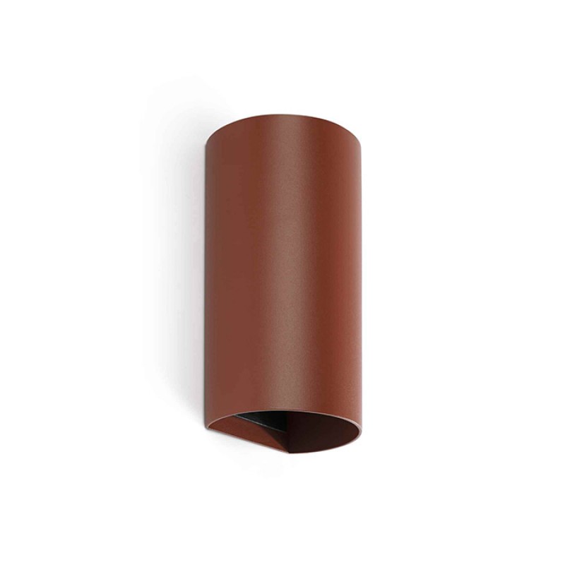 Настенный светильник Faro 40541 Sole Wall Light Round Terracotta Smooth 2xgu10