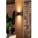 Настенный светильник Faro 40543 Sole Round Black Striped Wall Light 2xgu10
