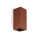 Настенный светильник Faro 40568 Lune Squared Terracotta Striped Wall Light 2xgu10