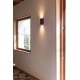 Настенный светильник Faro 40568 Lune Squared Terracotta Striped Wall Light 2xgu10
