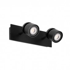 Спот - Faro 40665 Coco 2L Black wall lamp