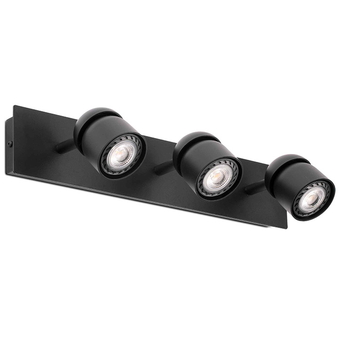 Спот - Faro 40667 Coco 3L Black wall lamp
