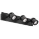 Спот - Faro 40667 Coco 3L Black wall lamp