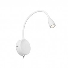 Бра - Faro 41019 LOKE White wall lamp, 3 Вт, 150 лм, 3000K