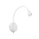 Бра - Faro 41019 LOKE White wall lamp, 3 Вт, 150 лм, 3000K