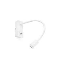 Бра Faro 41023 SAMI White wall lamp reader, 3 Вт, 120 лм, 2700K