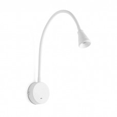 Бра - Faro 41029 BEL White wall lamp reader, 3 Вт, 150 лм, 3000K
