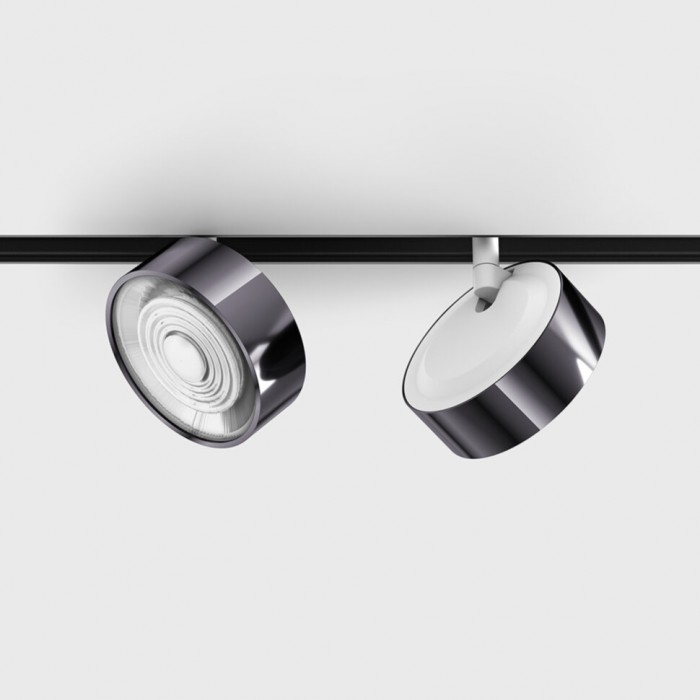 Магнитный трековый светильник LTX 06.9533.14.930.WH+SOL RING DIAMOND BLACK In_Line Sol, 10.8 Вт, 1210 лм, 3000K