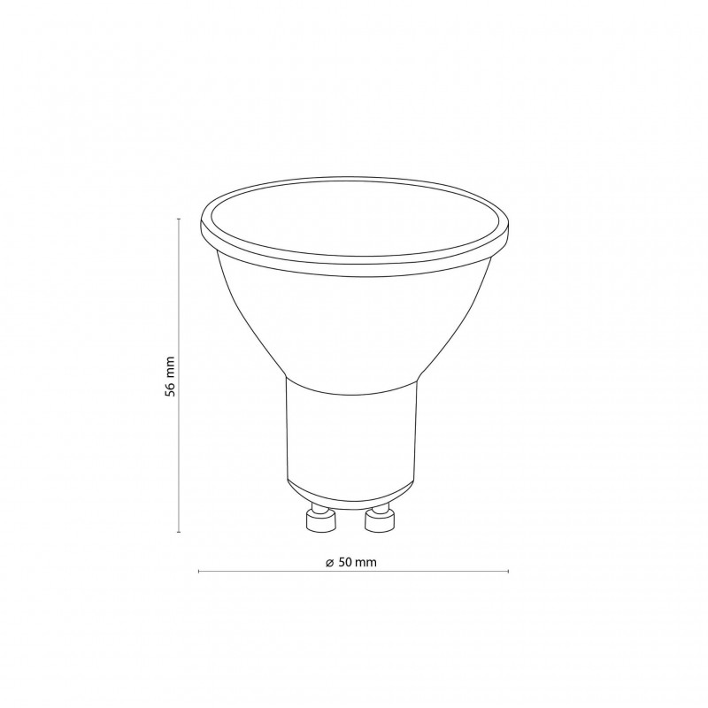 Лампа світлодіодна TK Lighting 5589 ?ar?wka, 5W 4000K GU10