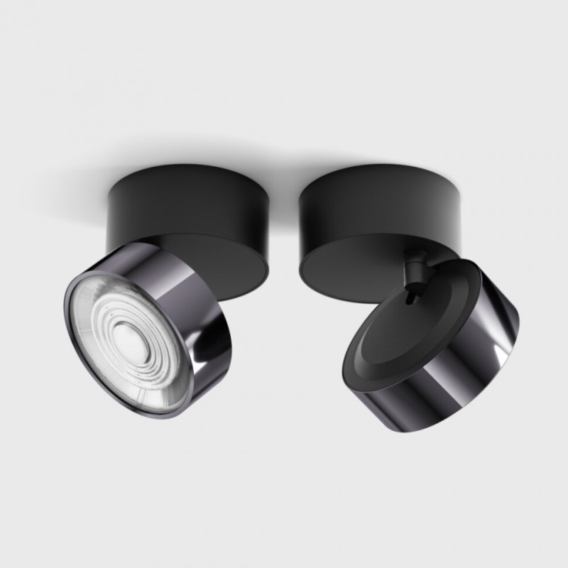 Точковий світильник LTX 02.9533.14.940.BK + SOL RING DIAMOND BLACK Sol Surf