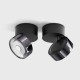 Точковий світильник LTX 02.9533.14.940.BK + SOL RING DIAMOND BLACK Sol Surf