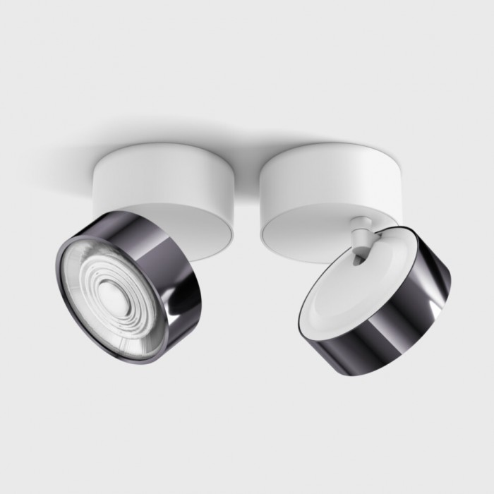 Точковий світильник LTX 02.9533.14.940.WH + SOL RING DIAMOND BLACK Sol Surf